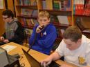 A trio of operators at the Dresden Elementary Amateur Radio Station club’s KD8NOM took turns calling, logging, and searching for multipliers in the Spring 2016 running of the School Club Roundup.